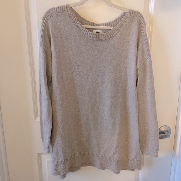 COPY - Grey Old Navy Tunic Sweater - Picture 1 of 5